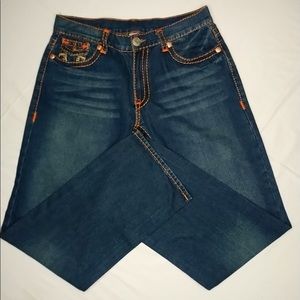 Limited edition True religion wide leg Joey jeans